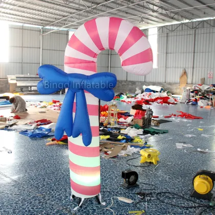 inflatable Christmas decoration crutch