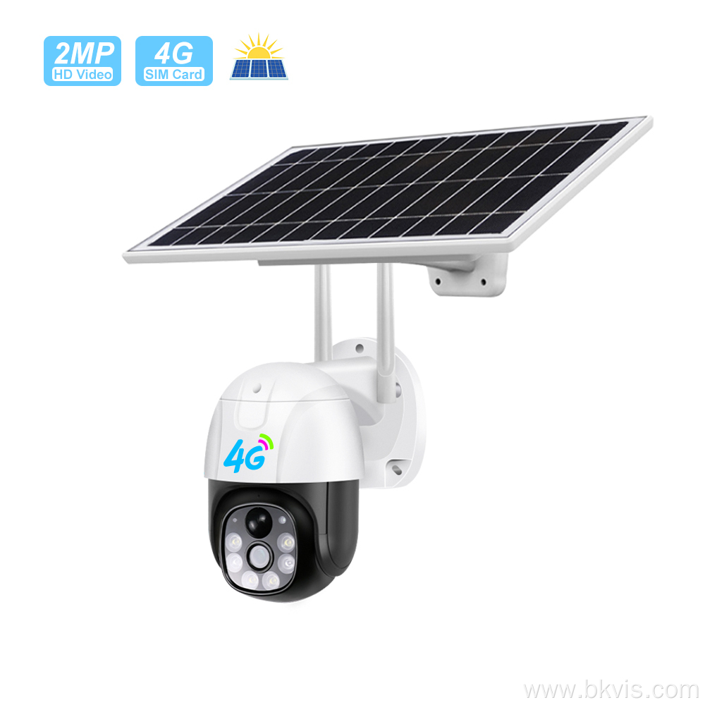 Solar Ptz Camera Night Vision Wireless Transmission Camera