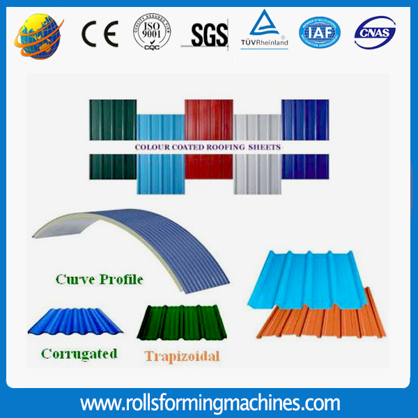 corrugated roof sheet making machine