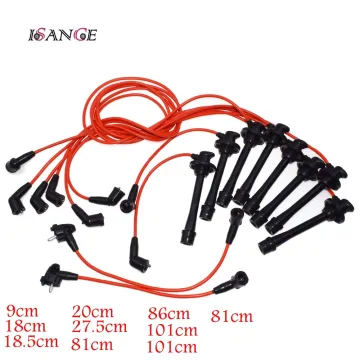ISANCE Spark Plug Ignition Wires Cable Spiral Core 23022 For Lexus LS400 SC400 4.0L V8 1990 1991 1992 1993 1994 1995 1996