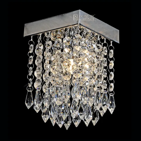 home passage ceiling light fixtures modern crystal lighting