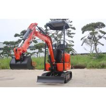 Mini excavatrice de 1 tonne avec piste d&#39;extension