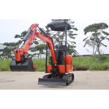 Máy xúc mini 1ton với đường đua mở rộng