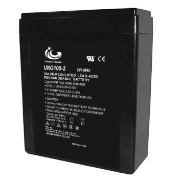 Rechargeable Gel Deep Cycle 2V 100Ah Battery