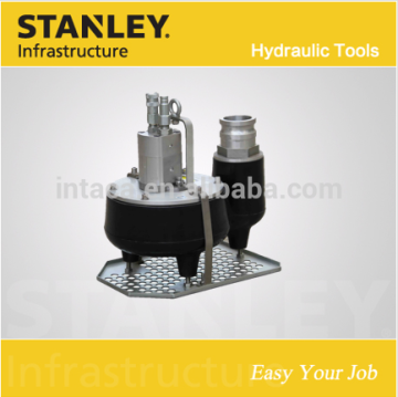 Hydraulic trash pump for pumping muddy water