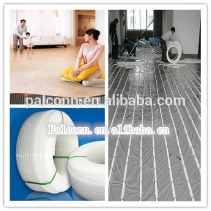 pert underfloor tube water pipe and fittings