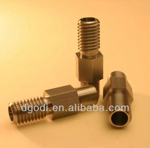 china manufactory stainless steel hollow threaded hex bolt