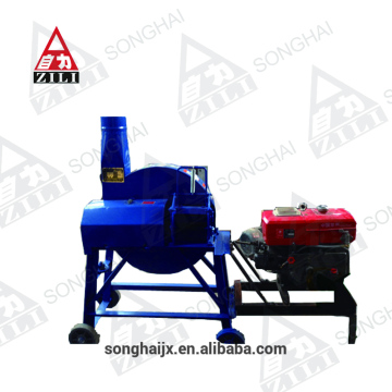chaff cutter /silage making machine diesel engine driven