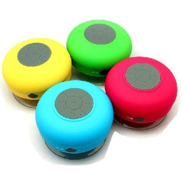 ABS Waterproof Wireless Bluetooth Portable Mini Suctorial Speaker for iPhone, iPad