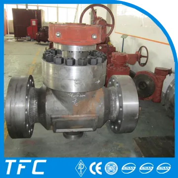 API 6D top entry ball valve
