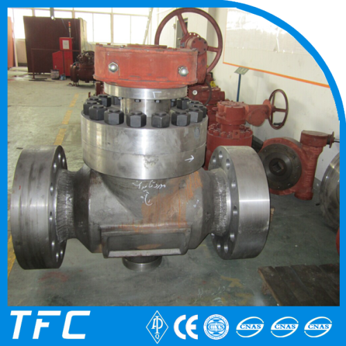 API 6D top entry ball valve