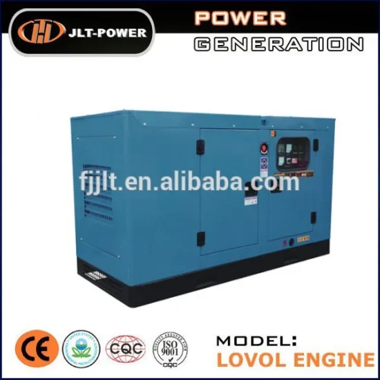 Water cooled form 18kw to 112kw silent generator with Lovol engine