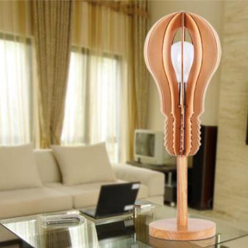 wood indoor standing lamps