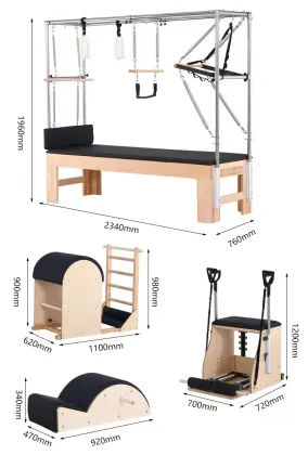wood Reformer Pilates Bed