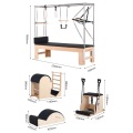 Holzreformer Pilates Bett