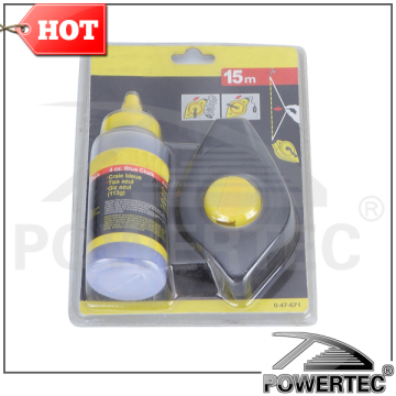 POWERTEC 15M Chalk Line Reel, Hand Tools