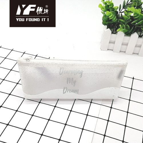 Pencil Box In Amazon Custom fashion waterproof glittering PVC pencil case Supplier