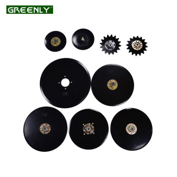 Agricultural disc blades disc openers seed openers