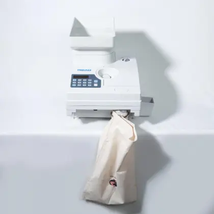 RIBAO High Speed coin counter for Czech Kuna