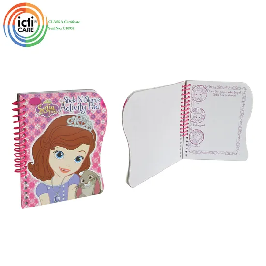 Cute Spiral Notebooks for Kids (XG-SN-002)