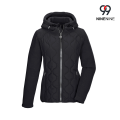 Chaqueta híbrida mujer con capucha.