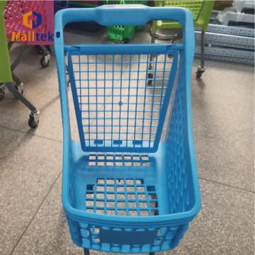 Supermarket Blue European Shopping Children Trolley