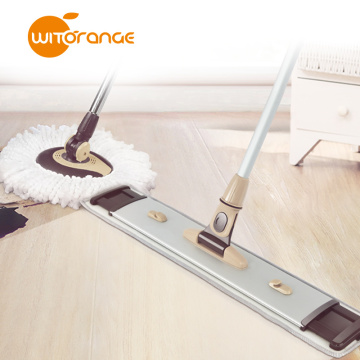 Witorange Patent design aluminum frame microfiber flat spray floor mop