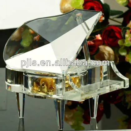 crystal decoration piano mini piano