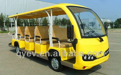 CE Approved 14 seats new electric small city bus city sightseeing bus for sale