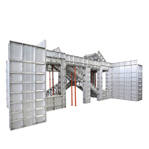 Sistema de encofrado de construcción de aluminio