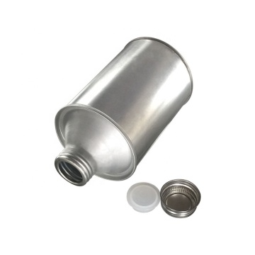 250ml empty tinplate brake fluid cans