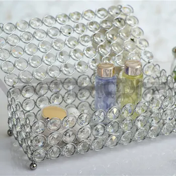 Small Size Elegant Shape Alibaba Supplier Small Glass Box