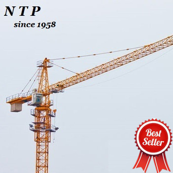 GUANGXI NTP Brand 16 tons,QTZ7030,70m,Jib luffing construction tower crane