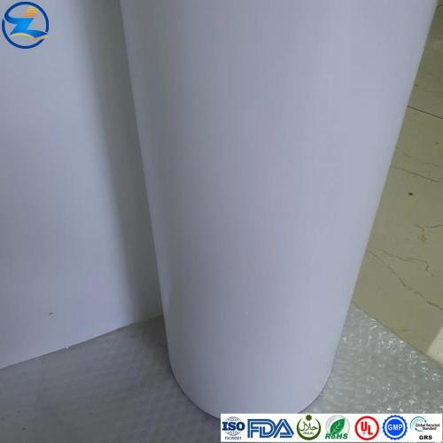 Rigid Porcelain White PVC Thermoplastic Laminating Films