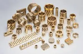 C86300 Casting Bronze Graphite bushings Oilless self lubricating bearing Bushing