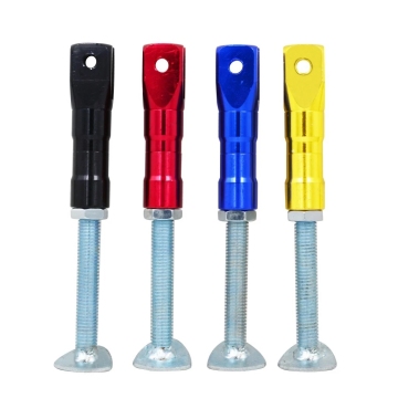 Gelişmiş park istikrarı için ayarlanabilir motosiklet kickstand