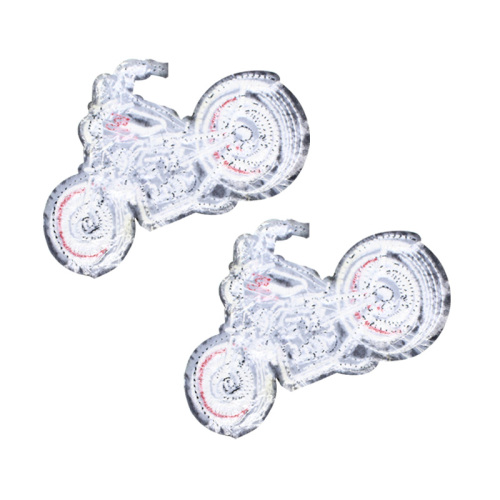 Applique de patchs de broderie moto Chopper