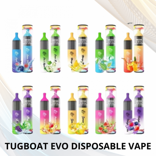 Tugboat EVO Kit descartável 4500 Puffs Vape Dispositivo