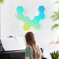 Smart Control Multi Color Hexagonal LED Panel Lights