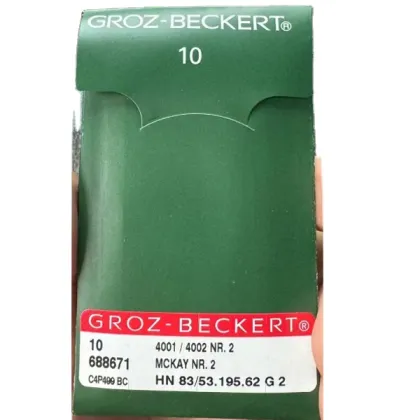 German Groz-Beckert Needle 4001/4002 NR.2