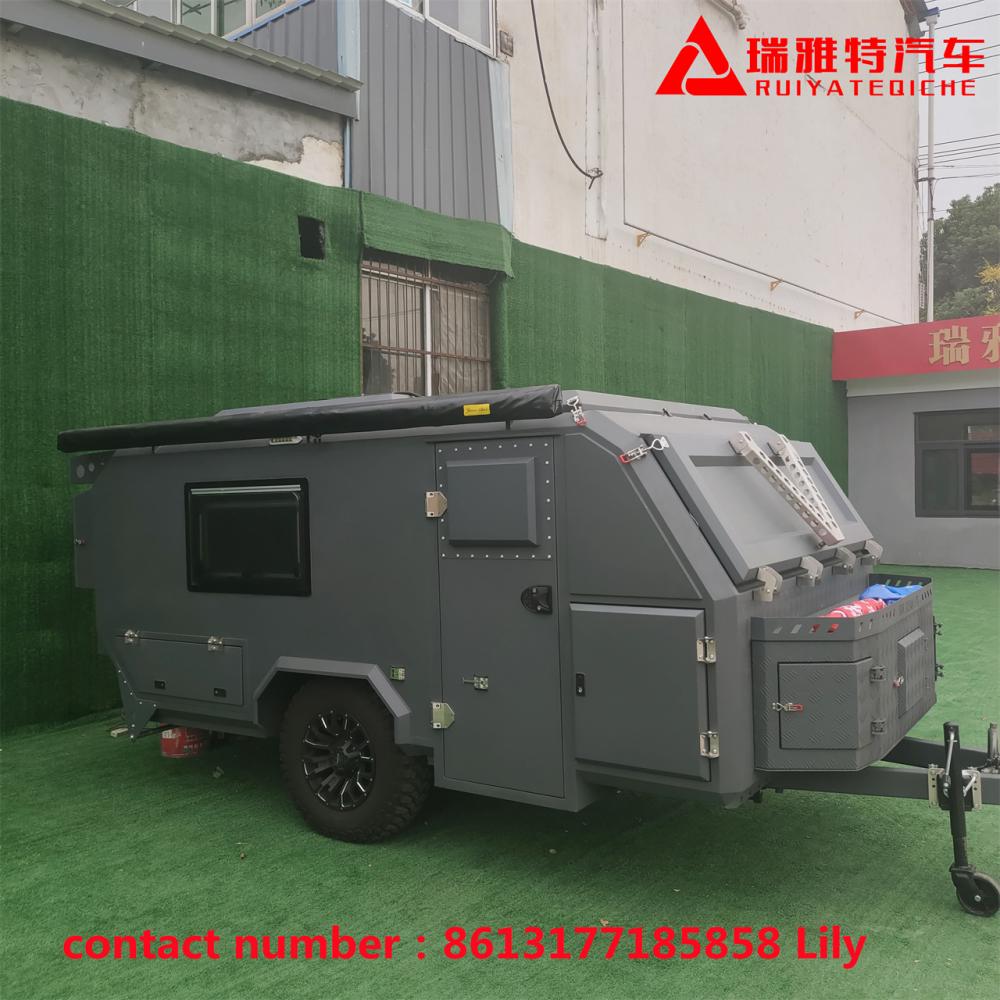 Customized outdoor RV Towed outdoor residential vehicle