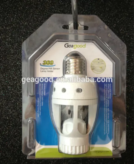 360 degree pir sensor lamp holder
