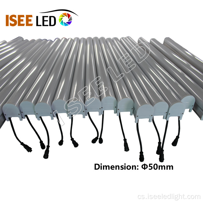 Outdoor D50mm LED digitální trubice pro lineární osvětlení