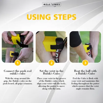 Hot Sale Wholesale Golf Putter Trainer and Golf Training Aids - Melelinks Golf Putter Rubik Cube