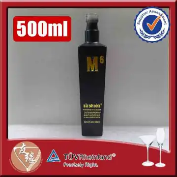 500ml custom design decaled vodka black glass bottle