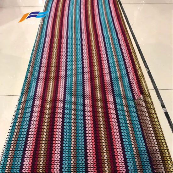 Colorful 100% Polyester Digital Printed Chiffon Abaya Fabric