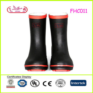 ladies fashion rubber water proof rain boots