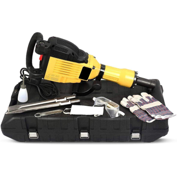 Customized Chicago Professional Handed Portable 1700w 2000w 65mm Electric Demolition Jack Hammer Machine Power Tools for Drillin