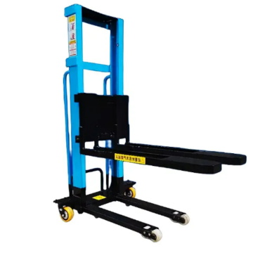Portable Electric Stacker with Self-Loading Lifting Function