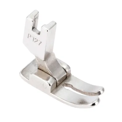 Industrial Lockstitch Sewing Machine Presser Foot: 1Pc Metal P127 for Thick Fabrics - Compatible with Juki, Brother, Yamato